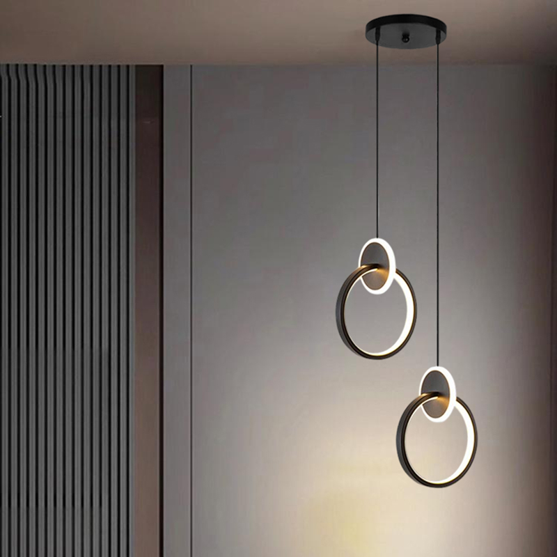 Hanging Moon Lamp - 1 PC Modern Home Decor LED