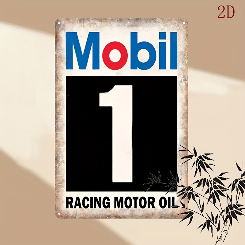 Home Decor Shop - Vintage Motor Oil Racing Metal Sign