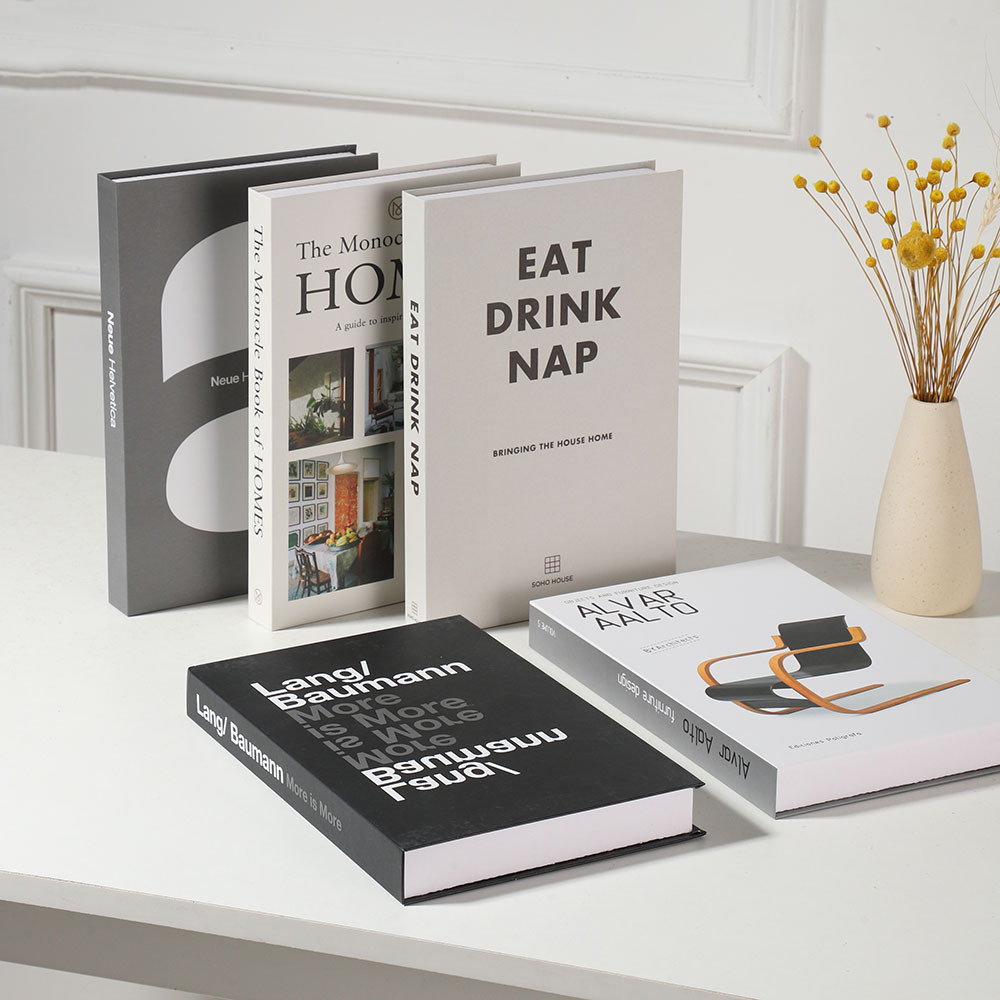 New Fashion Fake Book For Deco - Home Decor Magazine 评论和价格