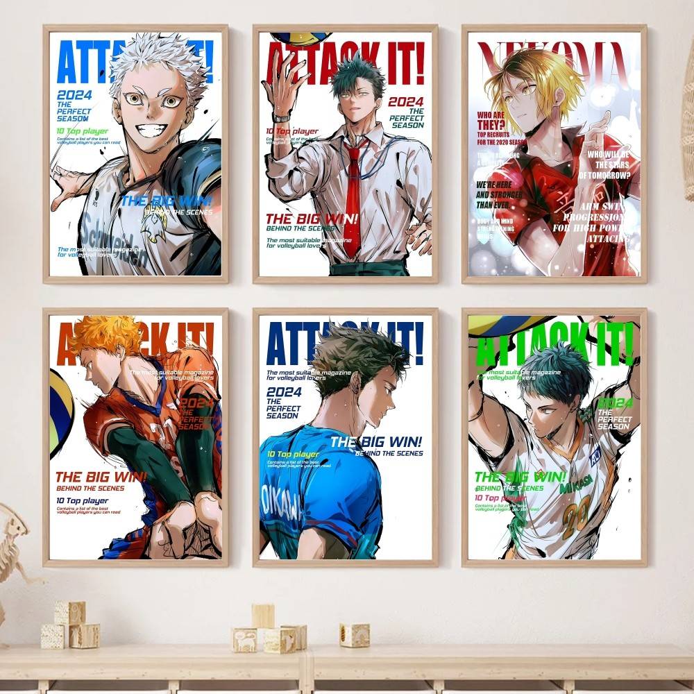 Anime Haikyuu!! Magazine Cover - Home Decor Magazine 评论和价格