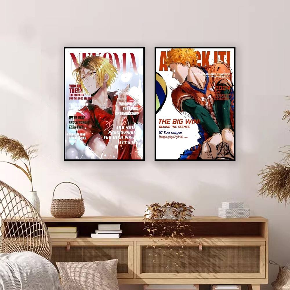 Anime Haikyuu!! Magazine Cover - Home Decor Magazine 评论和价格