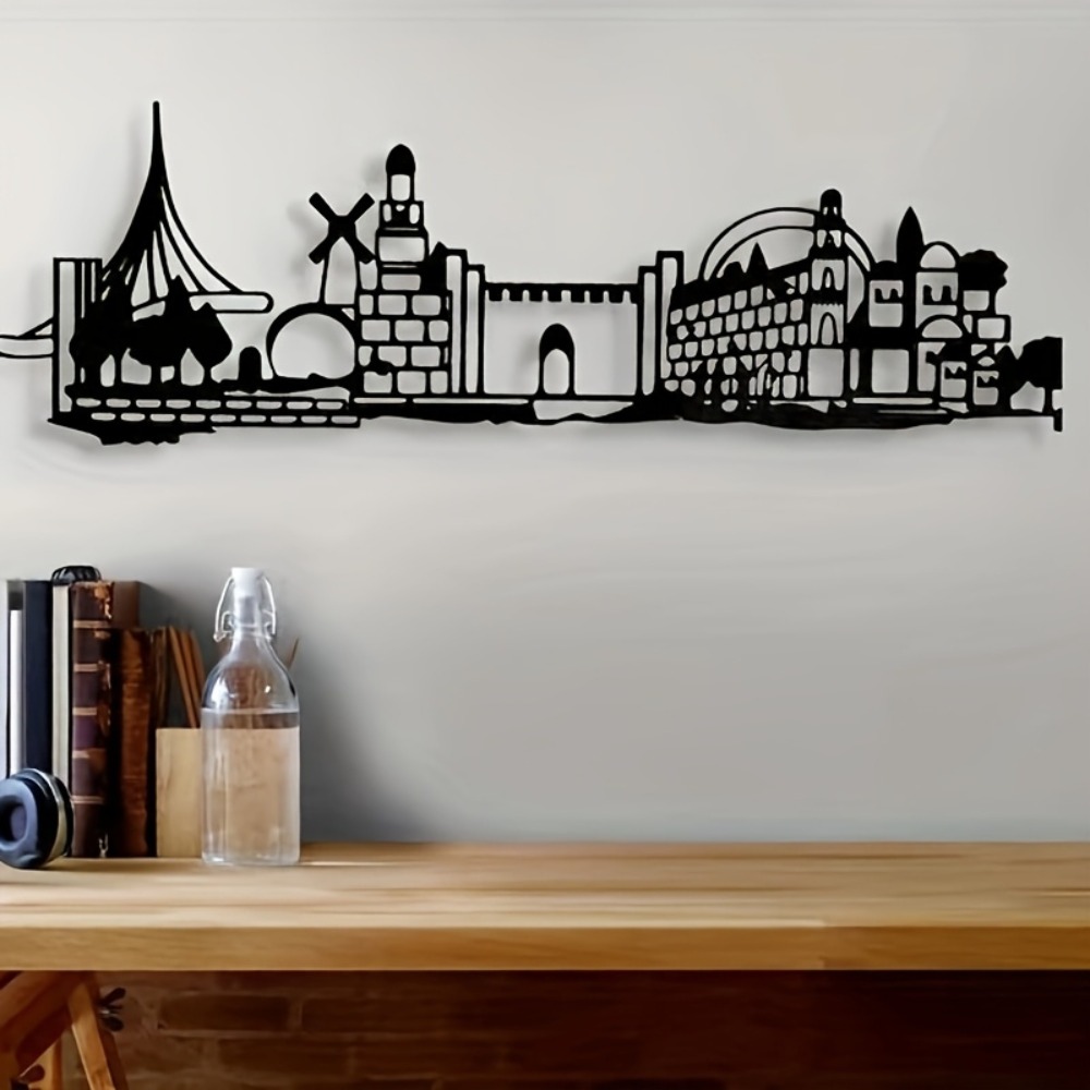 CIFBUY Metal Wall Art Jerusale - Home Decor Free 评论和价格
