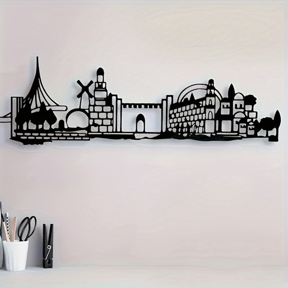 CIFBUY Metal Wall Art Jerusale - Home Decor Free 评论和价格