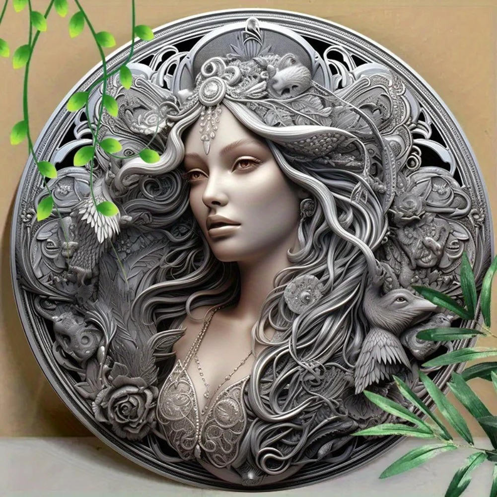 Round Metal Aluminum Mark - Wa - Home Decor Shop 评论和价格
