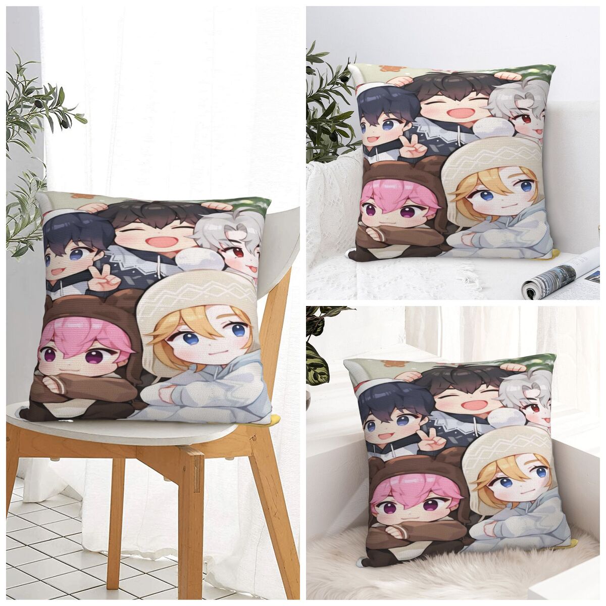 Kpop PLAVE Caligo Pt Pillow Ca - Home Decor Pt 评论和价格