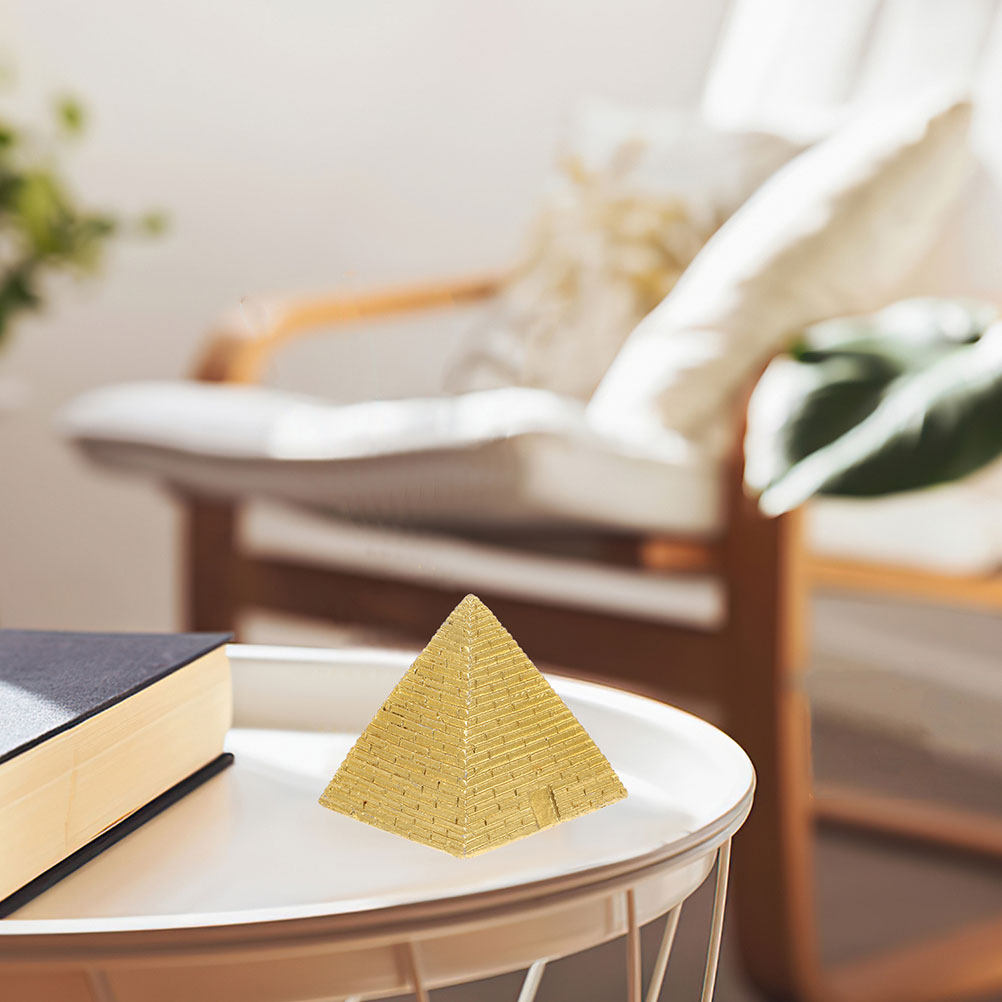 3Pcs Mini Egyptian Pyramid Res - Home Decor Accessories 评论和价格