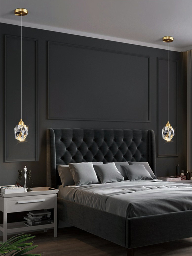 Light Luxury K9 Crystal Small  - Hanging Moon Lamp 评论和价格