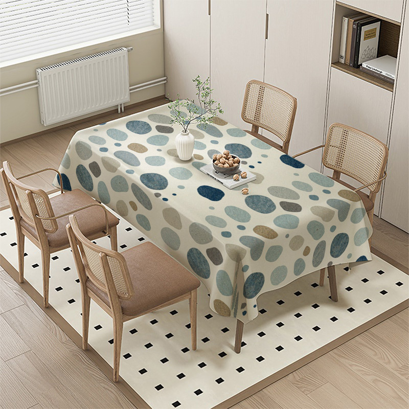 1pc, 2D Flat Printed Tableclot - Home Decor Color Palettes 评论和价格