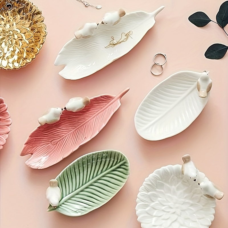 New Cute Bird Dim Sum Ceramic  - Ceramic Trinket Dish 评论和价格
