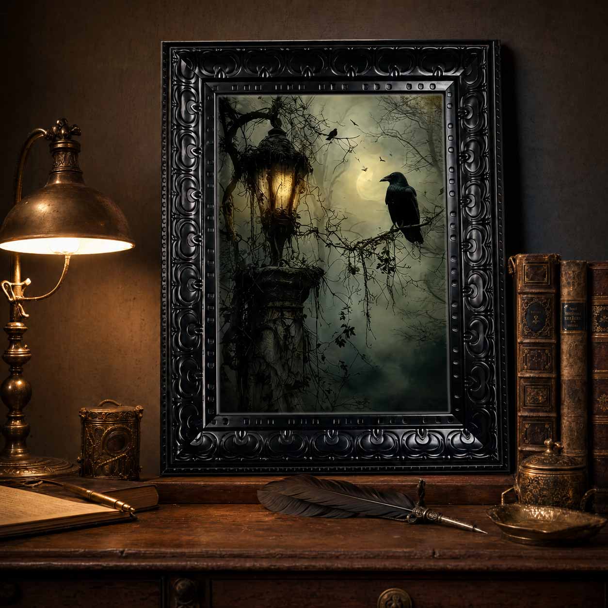 Halloween Wall Art, Framed Can - Geometric Wall Art 评论和价格
