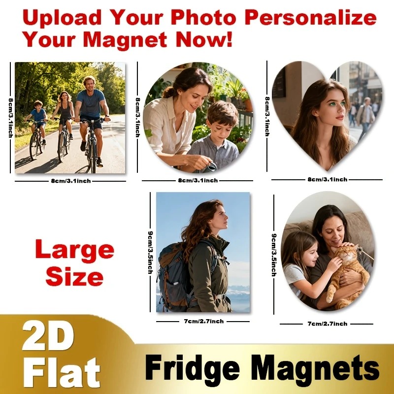 Custom Photo Fridge Magnet 2D  - Home Decor Com 评论和价格