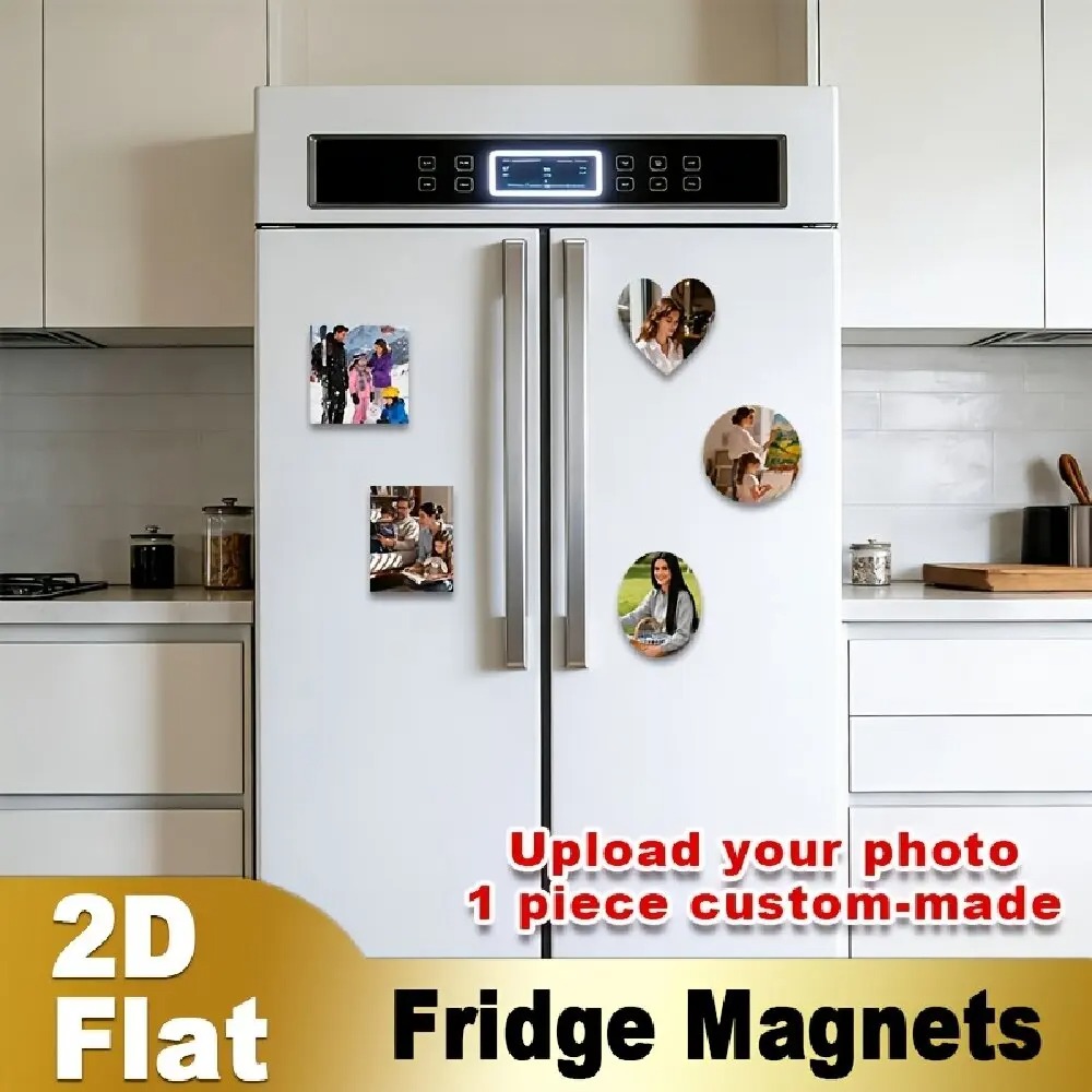 Custom Photo Fridge Magnet 2D  - Home Decor Com 评论和价格