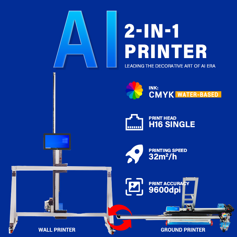 AI Fully Automatic 2-in-1 Wall - Home Decor Ai 评论和价格