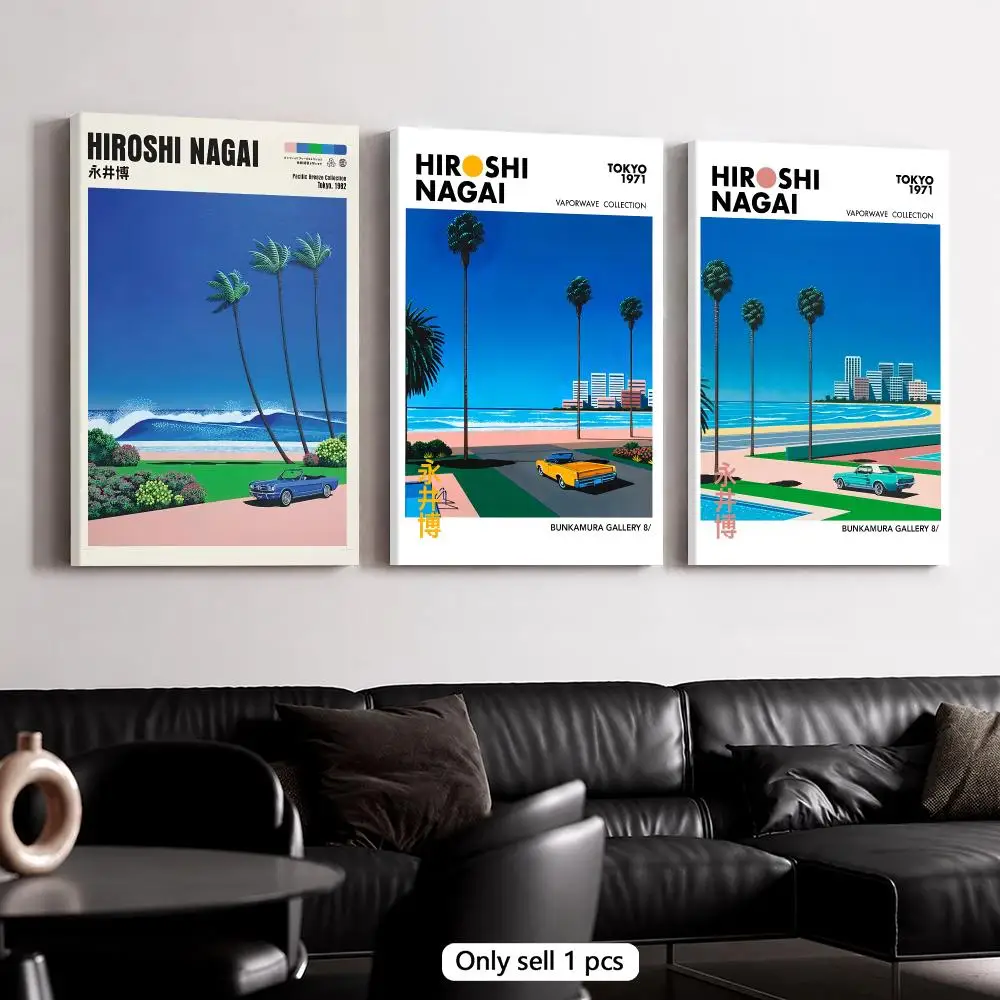 H-Hiroshi Nagai Coastal City S - Geometric Wall Art 评论和价格