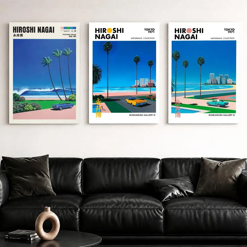 H-Hiroshi Nagai Coastal City S - Geometric Wall Art 评论和价格