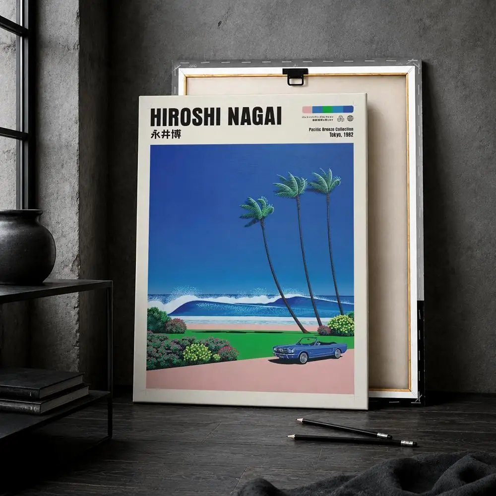 H-Hiroshi Nagai Coastal City S - Geometric Wall Art 评论和价格