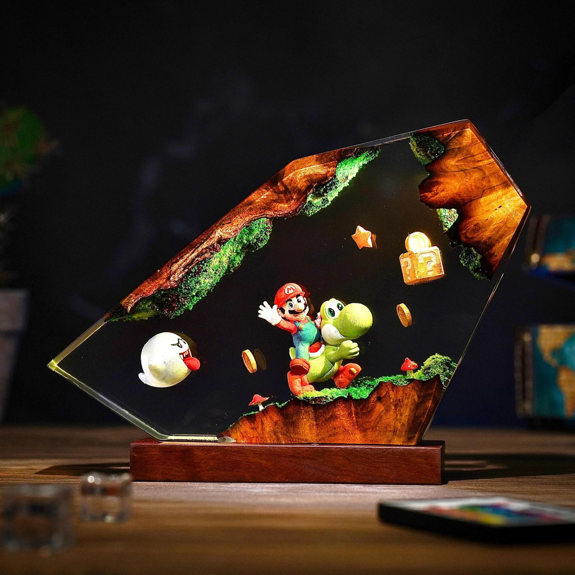 Table Resin Lamp Cartoon Anime - Home Decor Accessories 评论和价格