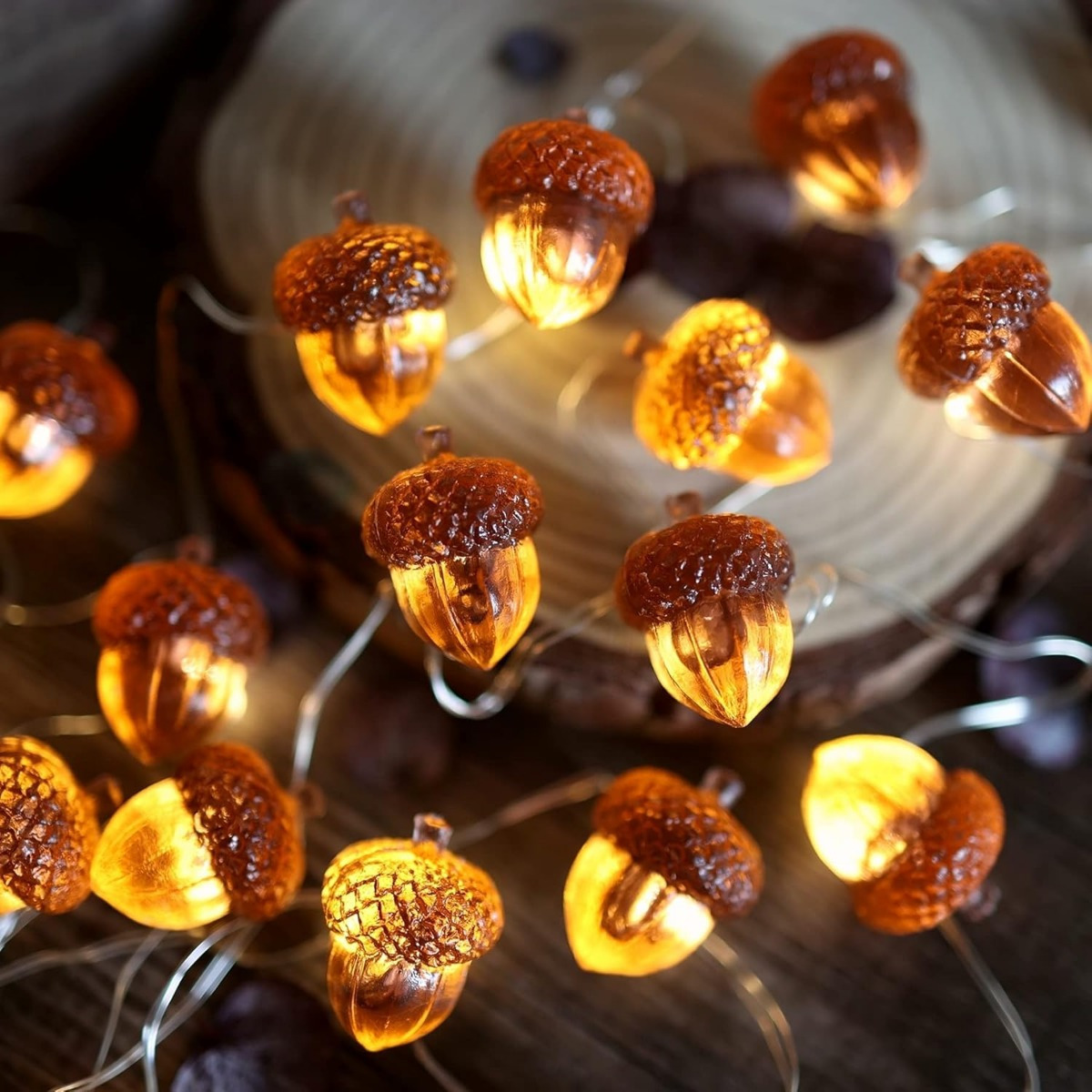 30 LEDs Acorn String Lights Th - Home Decor Fallout 4 评论和价格