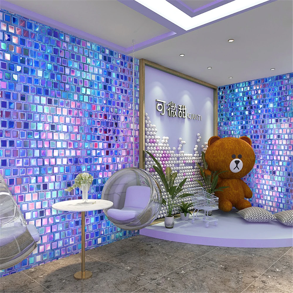 Custom Colored mosaic wallpape - Home Decor Online Shop 评论和价格