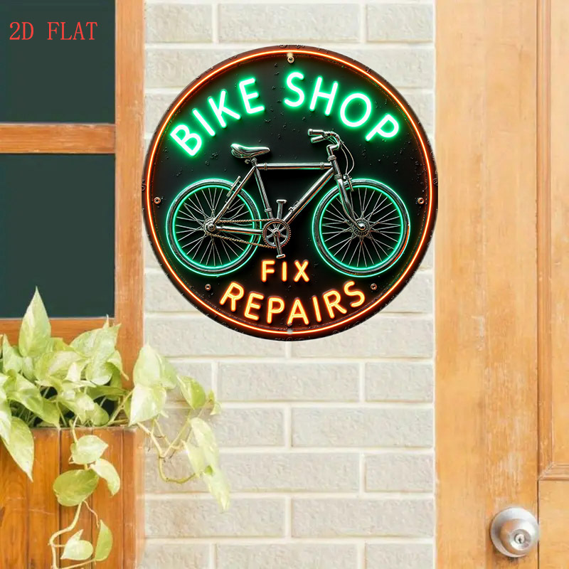 CIFBUY Retro Neon Bicycle Shop - Home Decor Shop 评论和价格