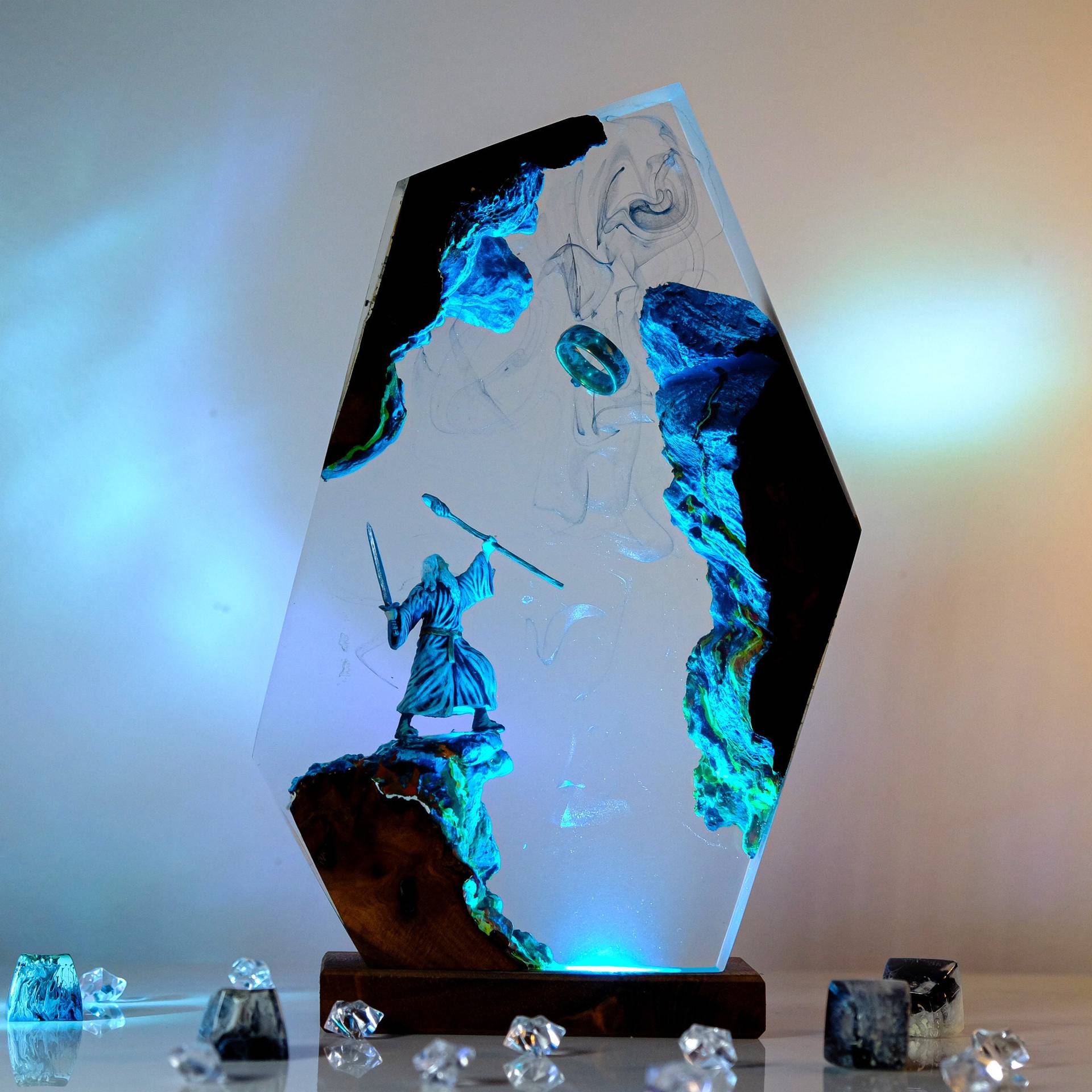Movie Scence Figure Table Resi - Home Decor Accessories 评论和价格