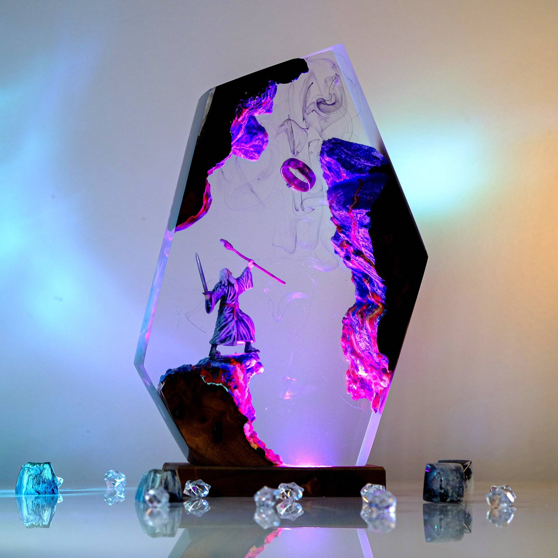 Movie Scence Figure Table Resi - Home Decor Accessories 评论和价格