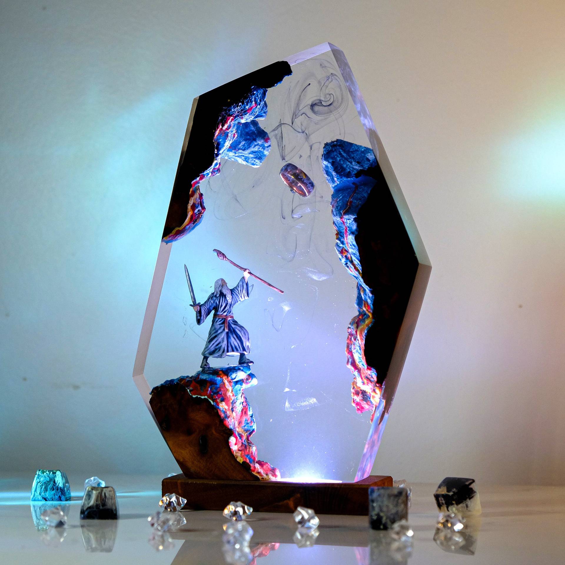 Movie Scence Figure Table Resi - Home Decor Accessories 评论和价格