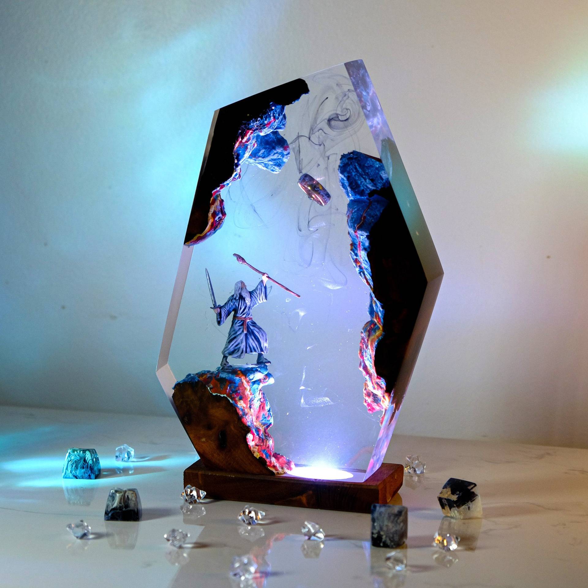 Movie Scence Figure Table Resi - Home Decor Accessories 评论和价格