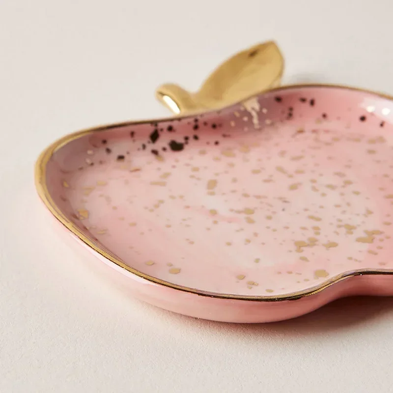 Nordic Ceramic Watermelon Shap - Ceramic Trinket Dish 评论和价格