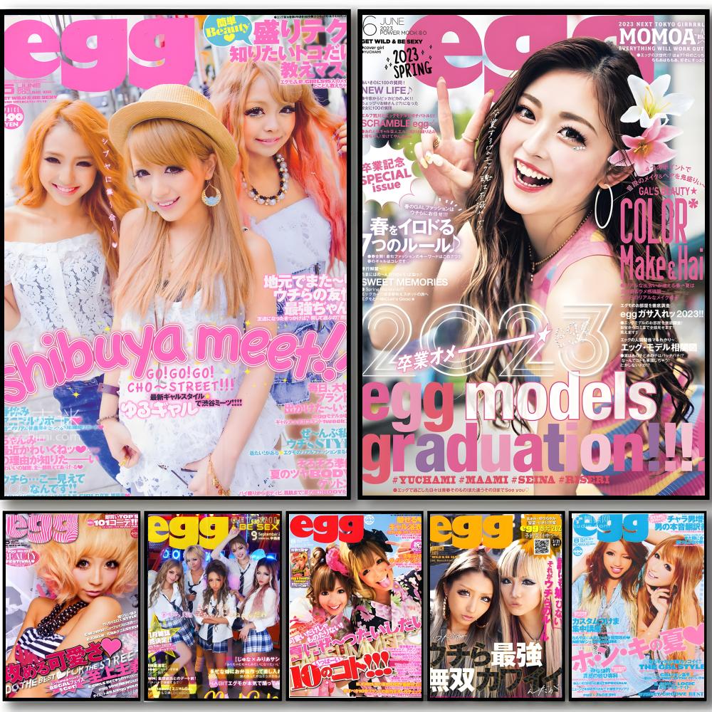 Cool Gyaru Magazine Gyaru e-eg - Home Decor Magazine 评论和价格