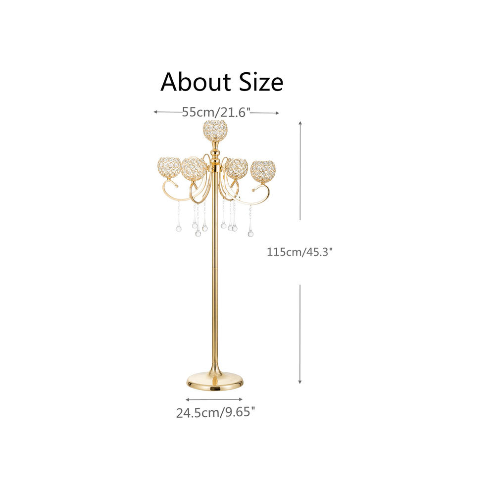 Floor Candelabra For Centerpie - Home Decor Ai 评论和价格