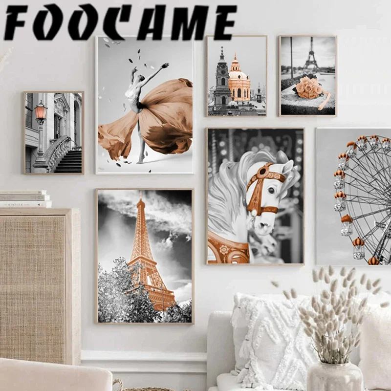 Eiffel Tower Ferris Wheel Danc - Home Decor Pt 评论和价格