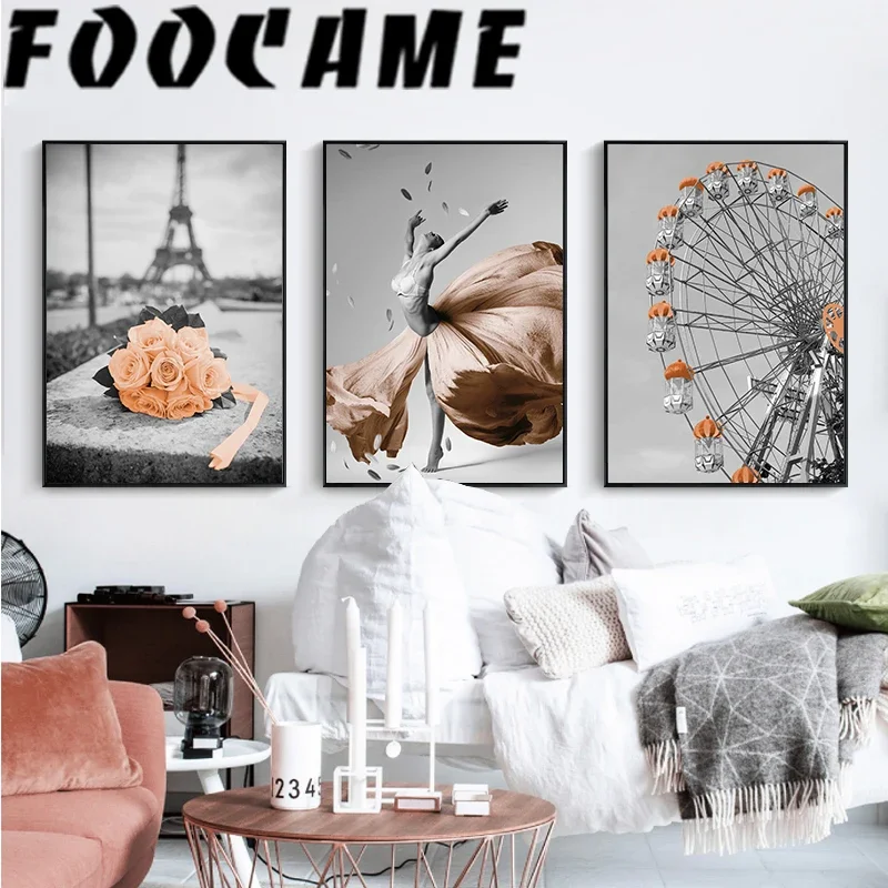 Eiffel Tower Ferris Wheel Danc - Home Decor Pt 评论和价格
