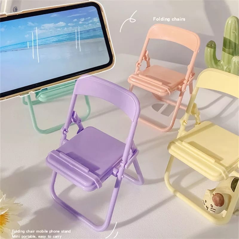 Cute Chair Phone Holder Stand  - Home Decor Accessories 评论和价格