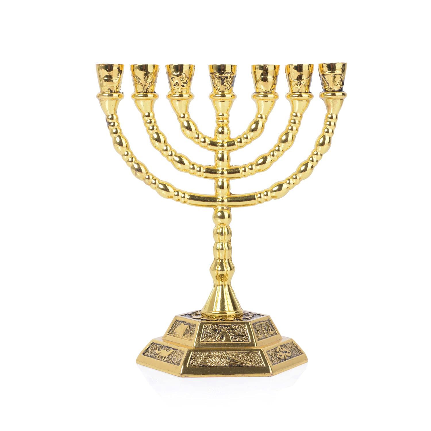 7 Branch Menorah Jewish Home D - Home Decor Free 评论和价格