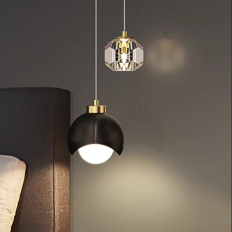 Nordic 24W Crystal Ball Bedsid - Hanging Moon Lamp 评论和价格
