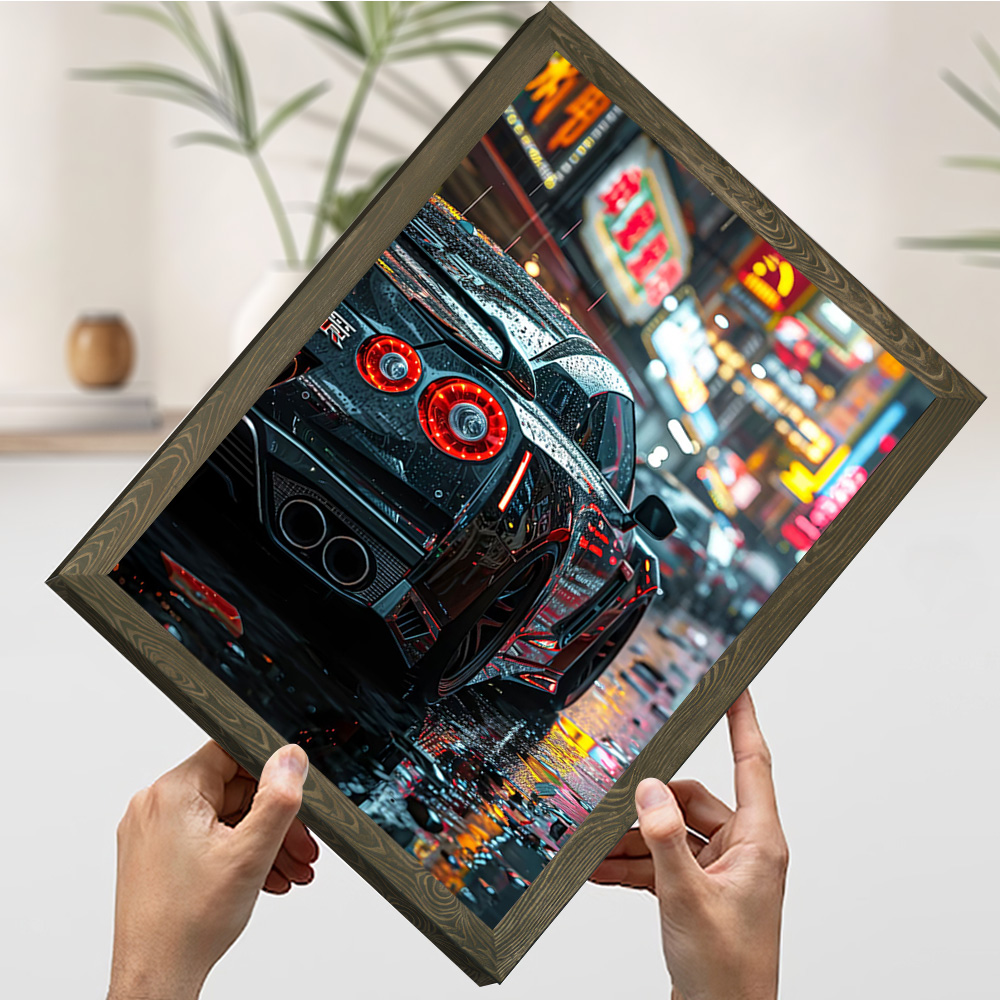 GTR R35 Street City Poster Cus - Home Decor Niche 评论和价格