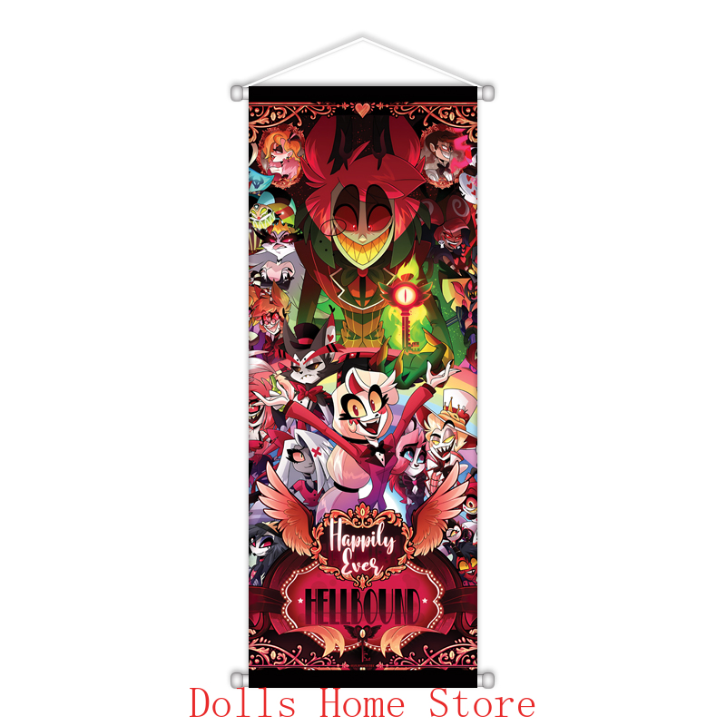 Anime Scroll Canvas Wall Hangi - Home Decor Accessories 评论和价格