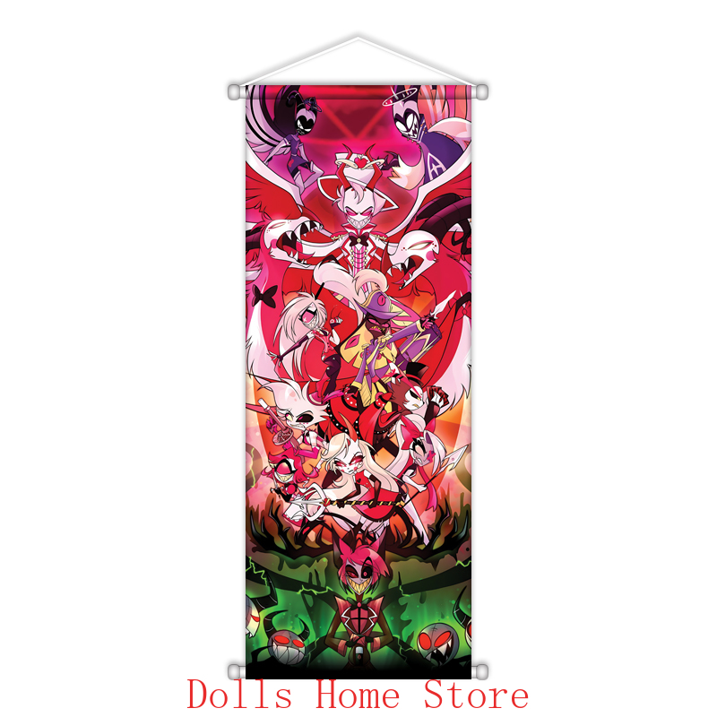Anime Scroll Canvas Wall Hangi - Home Decor Accessories 评论和价格