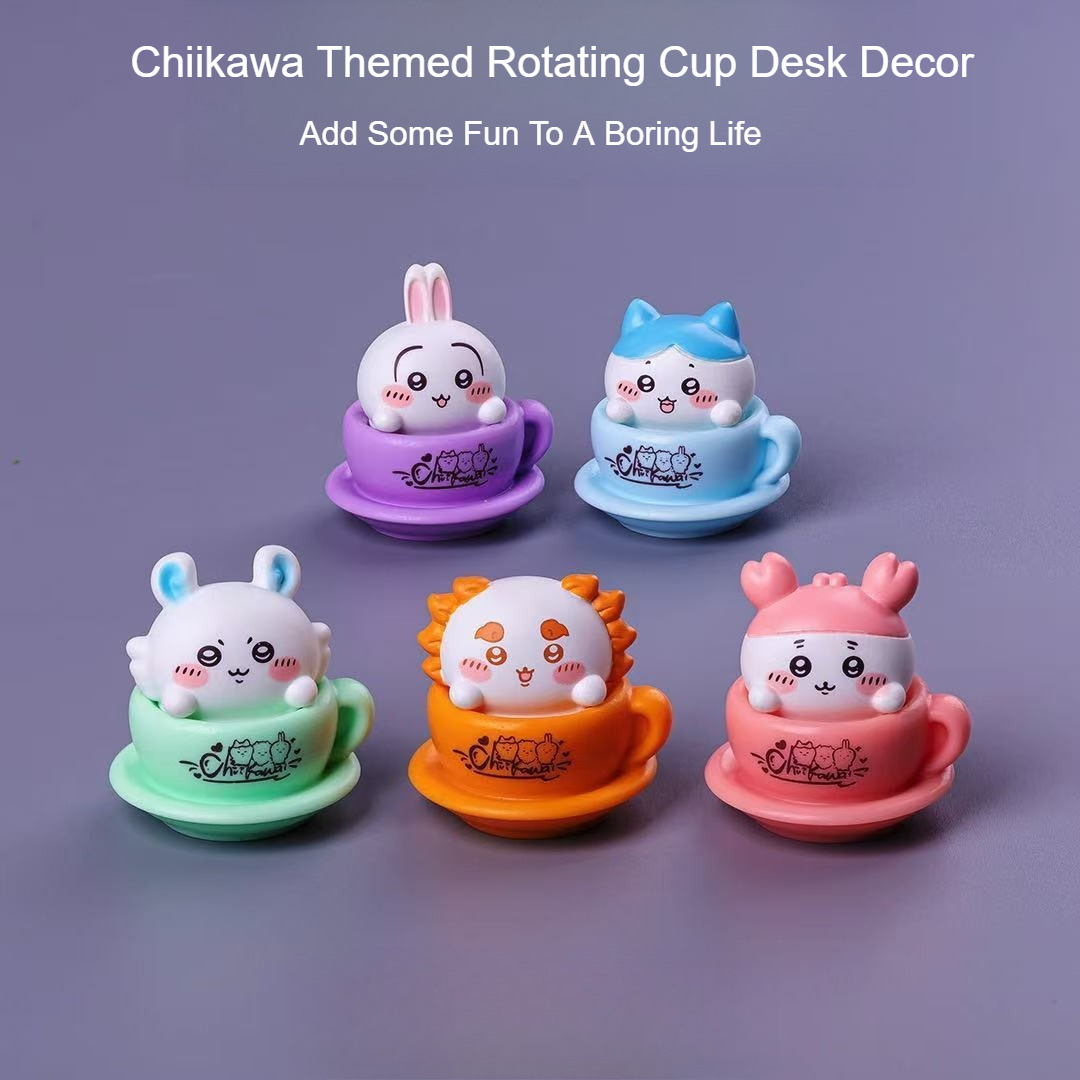 Chiikawa Rotating Cup Figure K - Home Decor Niche 评论和价格