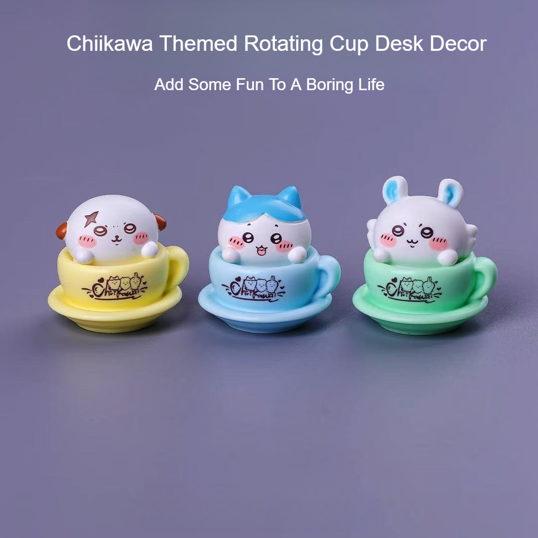 Chiikawa Rotating Cup Figure K - Home Decor Niche 评论和价格
