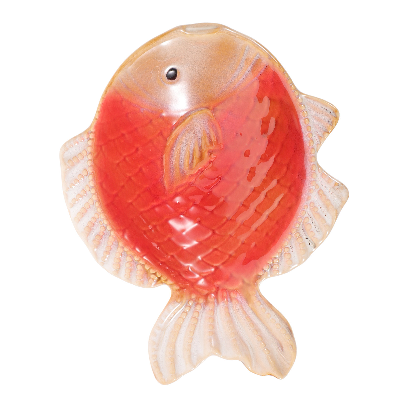 1 Fish Shape Ceramic Jewelry H - Ceramic Trinket Dish 评论和价格