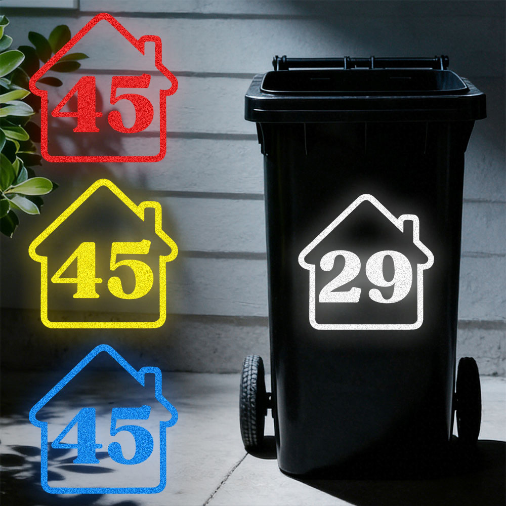 3PCS Custom Reflective Trash B - Home Decor Com 评论和价格