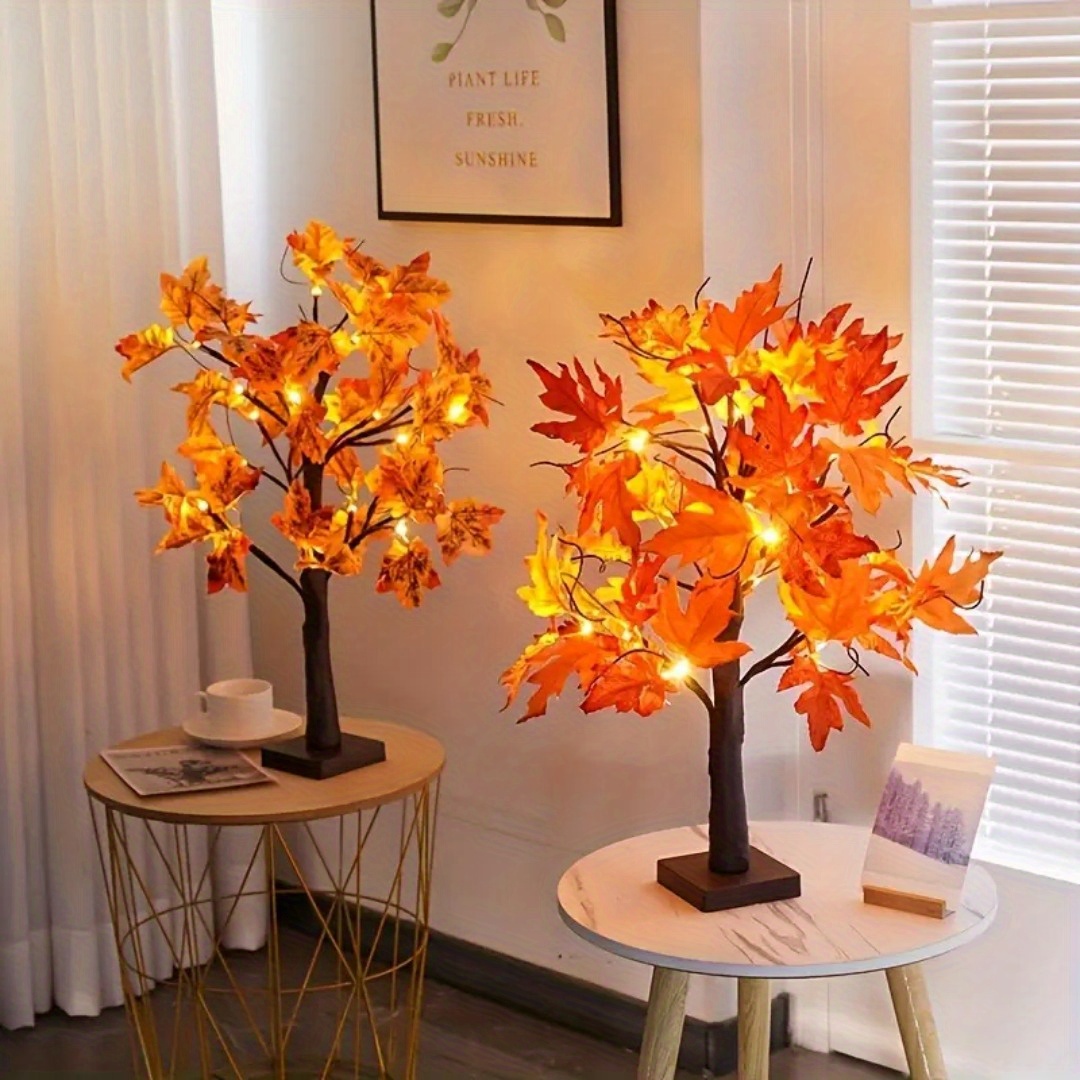 24-inch Fall Lighted Maple Tre - Home Decor Fallout 4 评论和价格