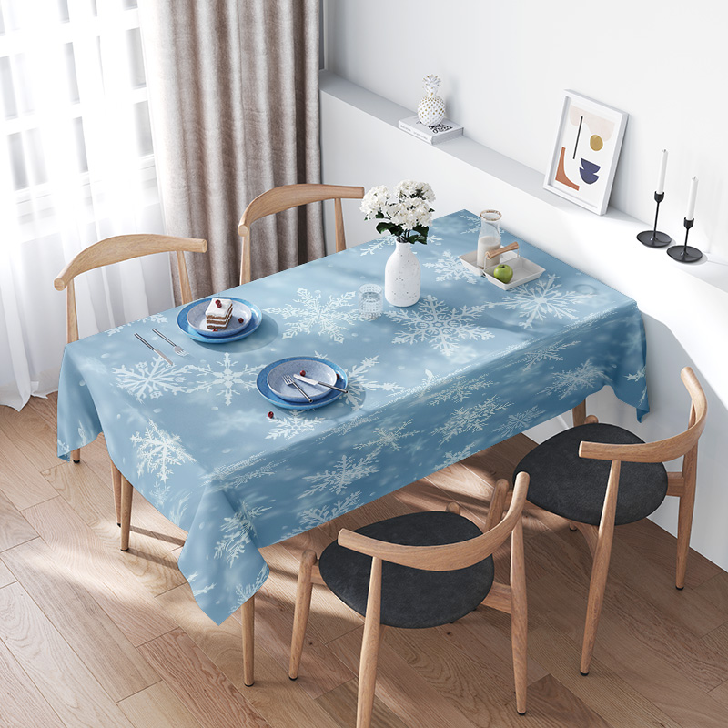 Snowflake Dining Tablecloth Wi - Home Decor Online Shop 评论和价格