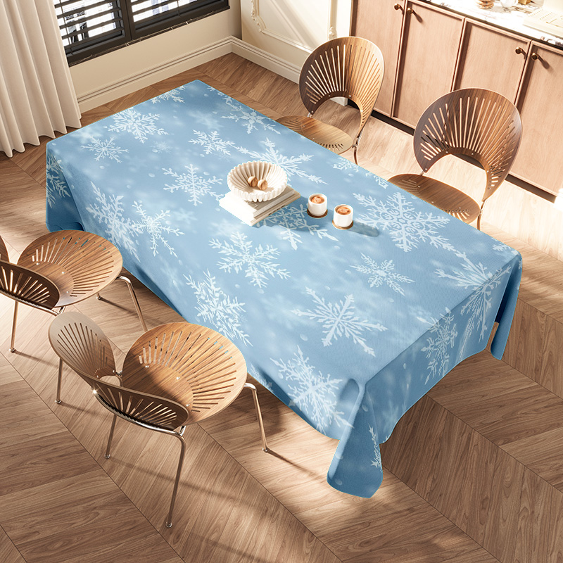 Snowflake Dining Tablecloth Wi - Home Decor Online Shop 评论和价格