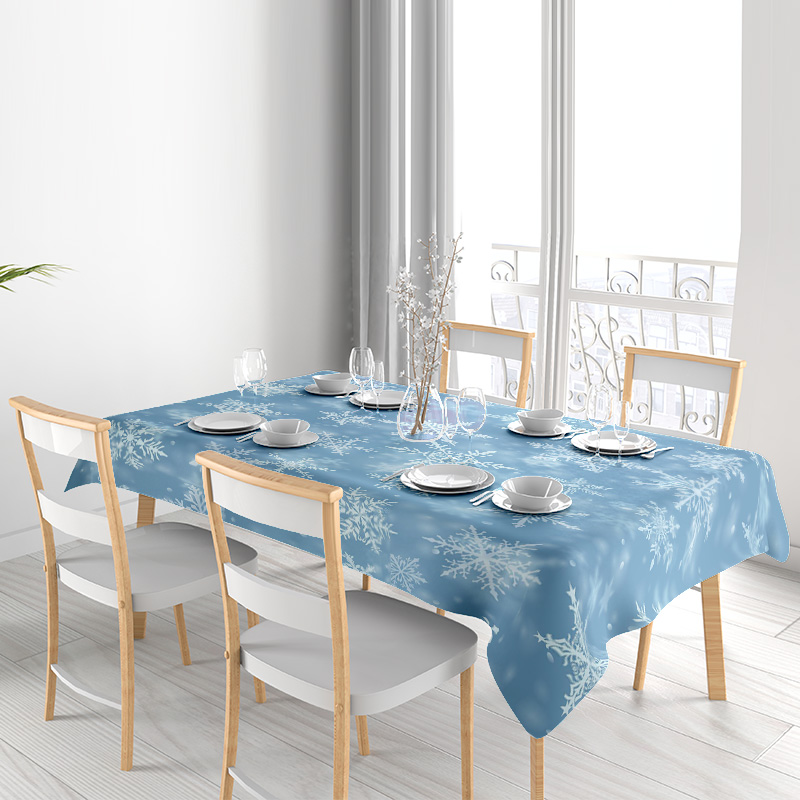 Snowflake Dining Tablecloth Wi - Home Decor Online Shop 评论和价格